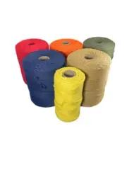 Spools of Cotton Macrame Cord, 4mm, 5mm, Twisted, Soft Cotton Rope, Weaving