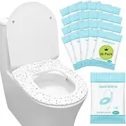 AXIM 30 Packs Toilet Seat Cover Two-Layer Waterproof Potty Seat Covers,Non-Woven Fabric Individually Wrapped Toilet Covers for Outing Hotel Hospital Public Restrooms