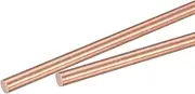 uxcell 4mm Diameter 200mm Length Solid Copper Round Rod Lathe Bar Stock for DIY Craft CNC Cutting Pack of 2