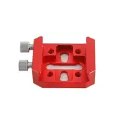 75 Degree Red Cross Slot Guide Scope Dovetail Clamp for Astronomy Telescope