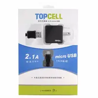 在飛比找蝦皮購物優惠-北車 神腦 TOPCELL micro USB 旅充組 旅充