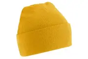 Beechfield Soft Feel Knitted Winter Hat (Gold) (One Size)