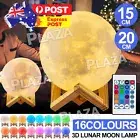 3D Magical Galaxy USB LED Moon Lamp Moonlight Touch Sensor Night Light Remote