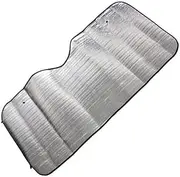 Foldable Silver Sunshade Cover for Car Windshield Heat Reflective Visor with UV Protection Easy to Install for All Seasons Auto Sun Shield Accessory