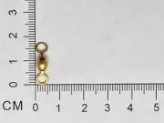 50 Brass Crane Swivel Size 3 FITS IN DO-IT MOLD