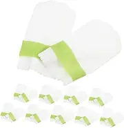 PENIKOKO 20pcs Breathable Dog Boots for Paw Protection Adjustable Straps Dog Shoes Disposable Pet Bandages S Slip Dirt Resistant Design