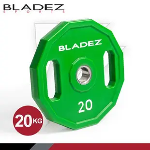 BLADEZ OP5-CPU奧林匹克包膠槓片-20KG(二入組)