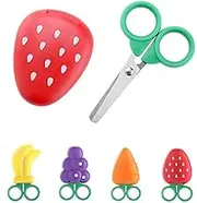 Sewing Scissors Fruit Scissors Strawberry Grape Shape Scissors Paper Crafts Cutting Thread Cutter (Color : Banana)