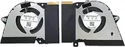 QUETTERLEE New Laptop CPU+GPU Cooling Fan for ASUS Rog Zephyrus G14 GA401I GA401IV GA401IU GA401IH GA401II GA401IH-BR7N2BL GA401IHR Series DFSCK22115181H FMBC DFSCK22105182H FMBB DC12V 1A Fan