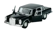 WELLY OLD TIMER 1963 MERCEDES-BENZ 600 W100 BLACK 1:34 DIE CAST MODEL NEW BOX