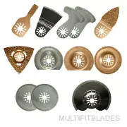 12pc Oscillating Multi Tool Tile Grout Kit - fits older Fein Multimaster models