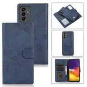 Samsung A53 5G Case, Card Slots Retro Leather Wallet Shockproof Flip Cover Magnetic Closure Bookstyle Stand Case - Rose Red