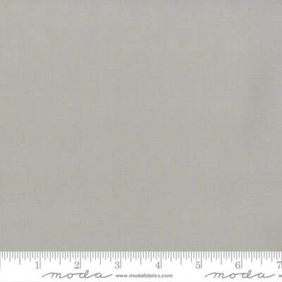 Moda BELLA SOLIDS Grey 108" Quilt Backing Fabric 11082 83 By The Yard