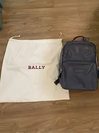 在飛比找Yahoo!奇摩拍賣優惠-二手正品BALLY 藍色 背包 後背包 電腦包 雙肩背包喜歡