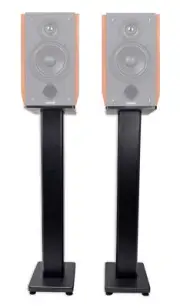 Pair 28" Bookshelf Speaker Stands For Edifier R2000DB Bookshelf Speakers