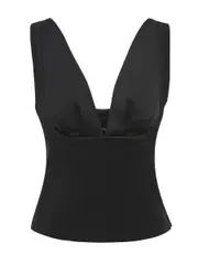 Wynn Hamlyn | Nancy Top in Black | The UNDONE