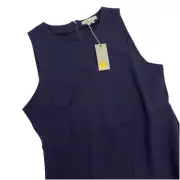 Boden Jersey Mini Shift Dress in Navy Women’s Size US 10 NEW D0322