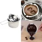 2Pcs Stainless Steel Wax Melting Pot Double Boiler for DIY Candle Soap Making