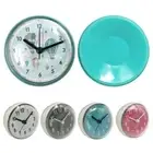 Powered Clock Art Minimalist 3D Wall Watch Shower Clocks Home Decor Wall Clock