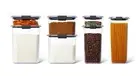 Rubbermaid Brilliance 7 Piece Stainshield Plastic Food Storage Containers...