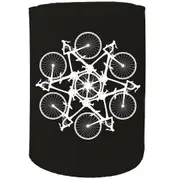 Alcohol Stubby Holder - Kaleidoscope Cycling Bike - Funny Novelty Birthday Gift Joke Beer Can Bottle