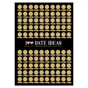 100 Dates Scratch off Bucket List Engagement Gifts for Couples Filled with Fun Stuff for Lovers