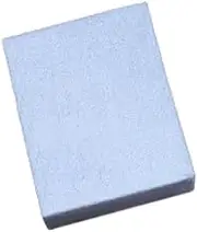 French Bed Eiffele 40306340 [30113] Mattress Cover, 13.8 inches (35 cm) Thick, Double, Saxe Blue