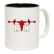 Rn Registered Nurse Heartbeat Pulse Mug Cup