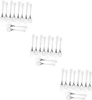 OKUMEYR 15 Sets Toddler Fork Spoon Boys and Girls Utensil Set Safe for Eating Easy to Clean