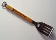 United States Army 19" Bamboo Stainless Steel Barbeque Spatula w Bottle Opener