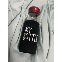 在飛比找蝦皮購物優惠-MY BOTTLE 水瓶 韓國文青風 隨身瓶 玻璃瓶 附杯套