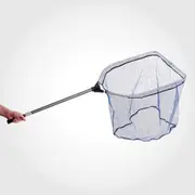 LARGE Landing NET Space Saver Extendable Telescopic Folding Fishing Nets