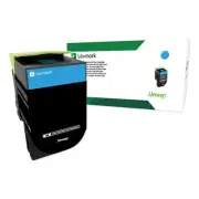 Lexmark 80C0XCG 4000 Page-YD TAA Return Program High-YD Toner - Cyan New
