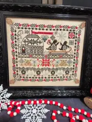 Quaint Quakers 4 - Winter~Quaint Rose Needle Arts