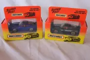 Matchbox Super Fast #63 Aston Martin DB7 Mint Boxed (2 cars)
