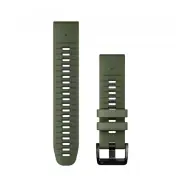 Garmin Fenix 7 Pro 22mm QuickFit Replacement Silicon Band Moss Graphite