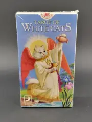 TAROT OF WHITE CATS - 78 Card Deck w/ Instructions Severino Baraldi Sealed!