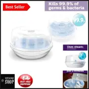 Philips BPA-Free Microwave Sterilizer - Safe, Compact & Effective for Baby Care