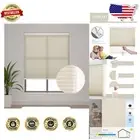 Noise Reducing Honeycomb Window Blinds - 29''W x 72''H Cordless Shades in Beige