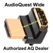 Audioquest HDMI 90° W Adaptor Wide HDMI Right Angle Adapter New In Box! sku2486