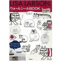 在飛比找樂天市場購物網優惠-LISA LARSON 人氣MIKEY貓品牌壁貼特刊附33張