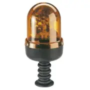 Narva 12/24 Volt Hi Optics Baby Flex Rotating Beacon Amber - 85401A