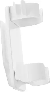 LIFKOME Wall Mounted Hair Dryer Holder Space Saving Hair Organizer for Curling Irons Flat Irons Beauty Tools Multi Functional Storage for Tidy Bathrooms