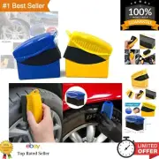 2PCS Tire Shine Applicator,Tire Dressing Applicator,Tire Shine Sponge Pad, Re...