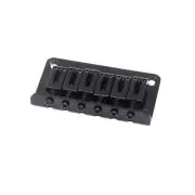 KD By AxLabs Hardtail Bridge - 5-Screw, String-Through-Top Or Bottom - Black