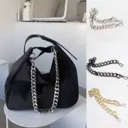 Purse Bag Strap Chain Crossbody Replacement DIY Shoulder Handbag Handle Metal ☆