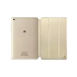 HUAWEI 華為 MediaPad M2 原廠磁力站立式皮套 金 (盒裝)