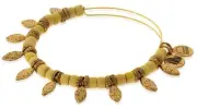 Alex and Ani Women's Spearhead Sunlight Bangle Rafaelian Gold One Size