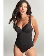 Panache Swimwear Spirit Rita Plunge One Piece Swimsuit - Black 12E 5054383731797 Swimwear Swimming Costume Bathers - Afterpay Available