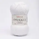 Sirdar Snuggly Replay Double Knitting Wool Yarn 50g - 100 Whizz Kid White